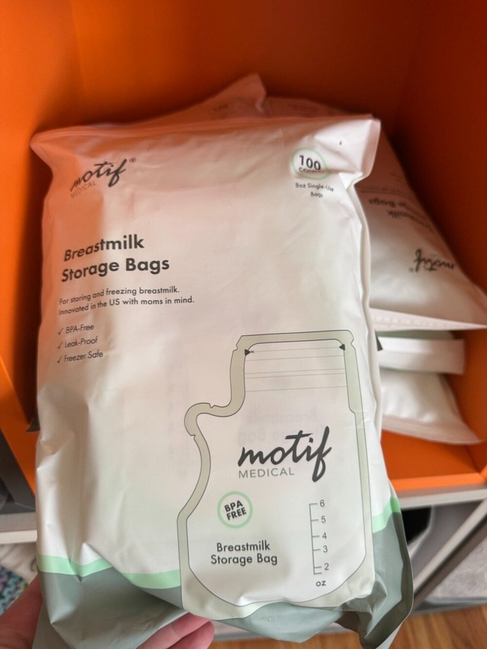 Motif Breastmilk Bags qty 700